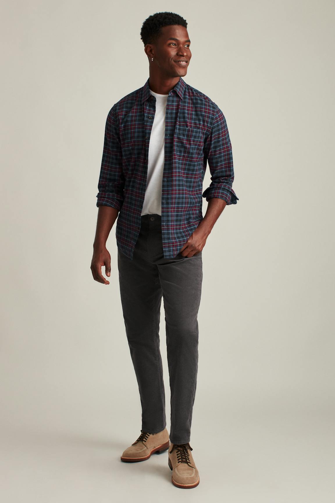Corduroy 5-Pocket Pants