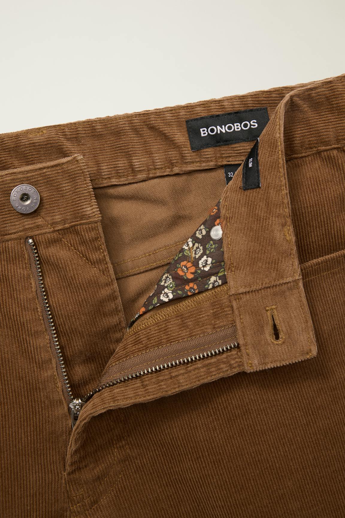 Corduroy 5-Pocket Pants