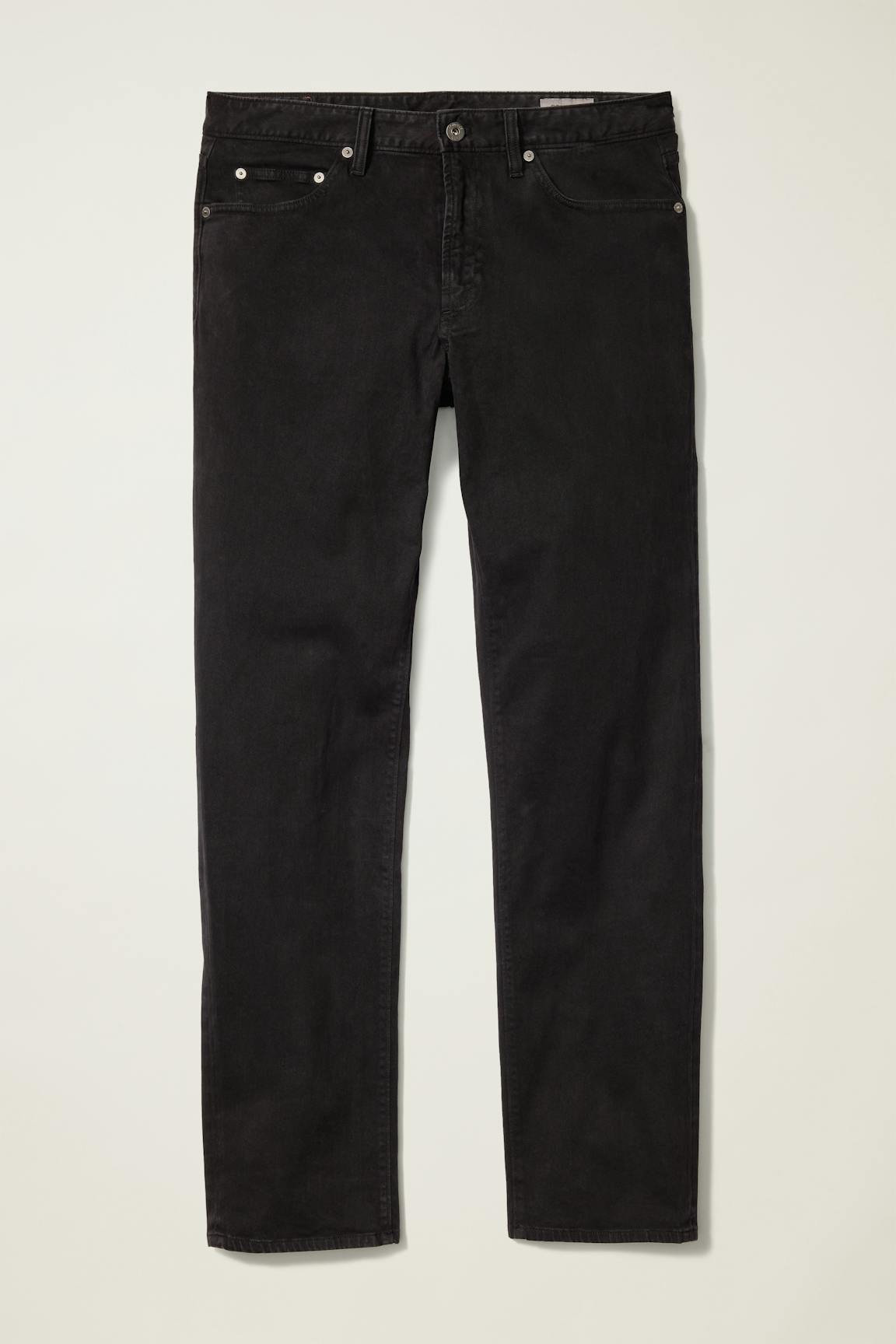 Italian Brushed 5-Pocket Pants - Straight Fit