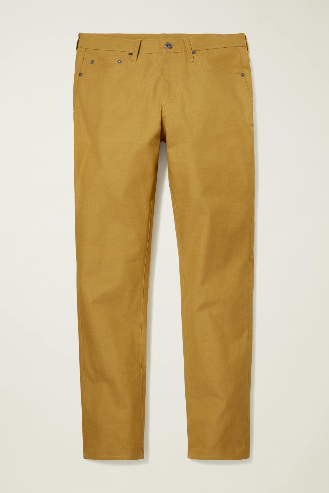 Herringbone 5-Pocket Pants
