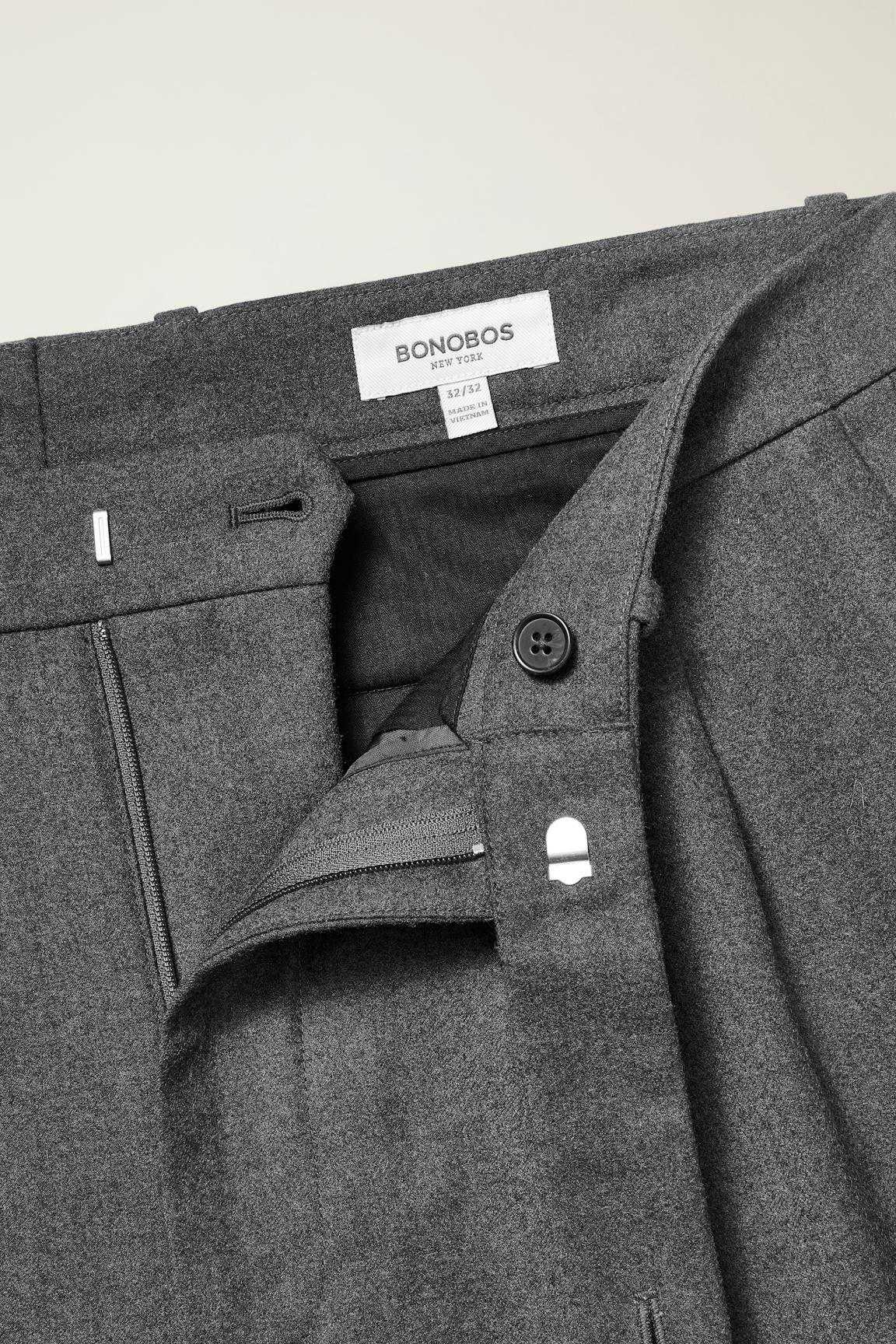 Italian Pleated Wool Trouser