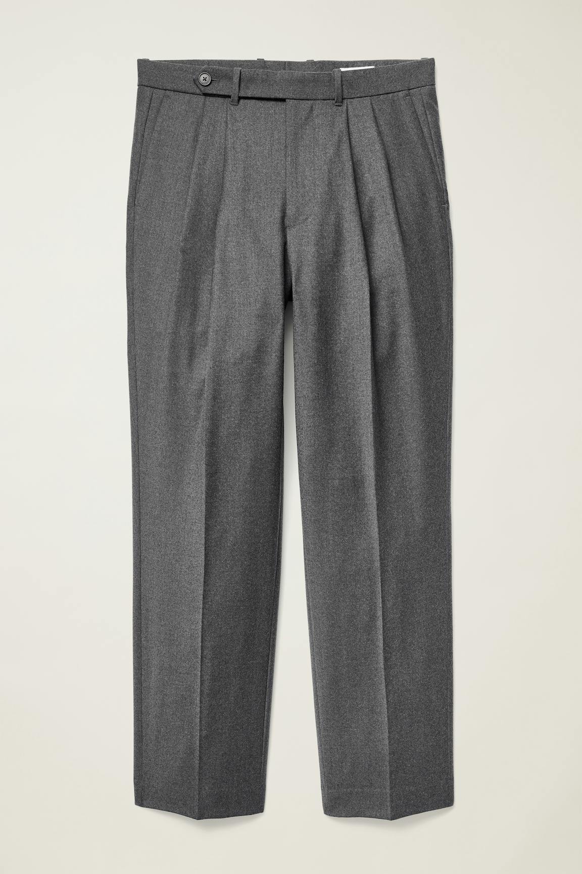 Italian Pleated Wool Trouser
