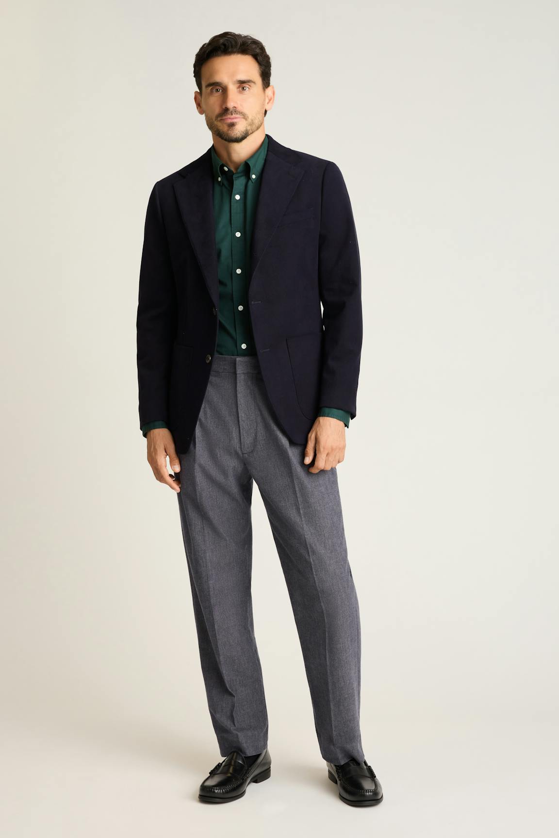 Prince Street Pleated Trouser