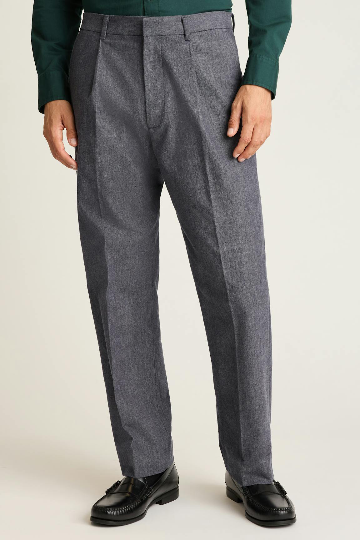 Prince Street Pleated Trouser