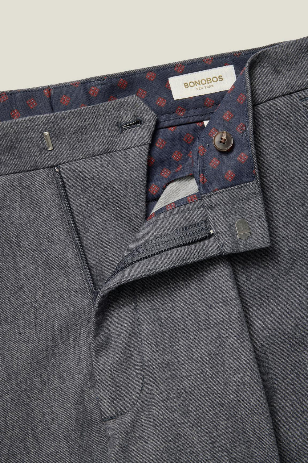 Prince Street Pleated Trouser