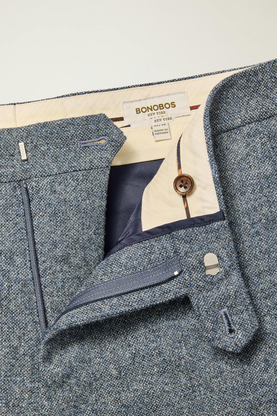 Jetsetter British Tweed Dress Pant