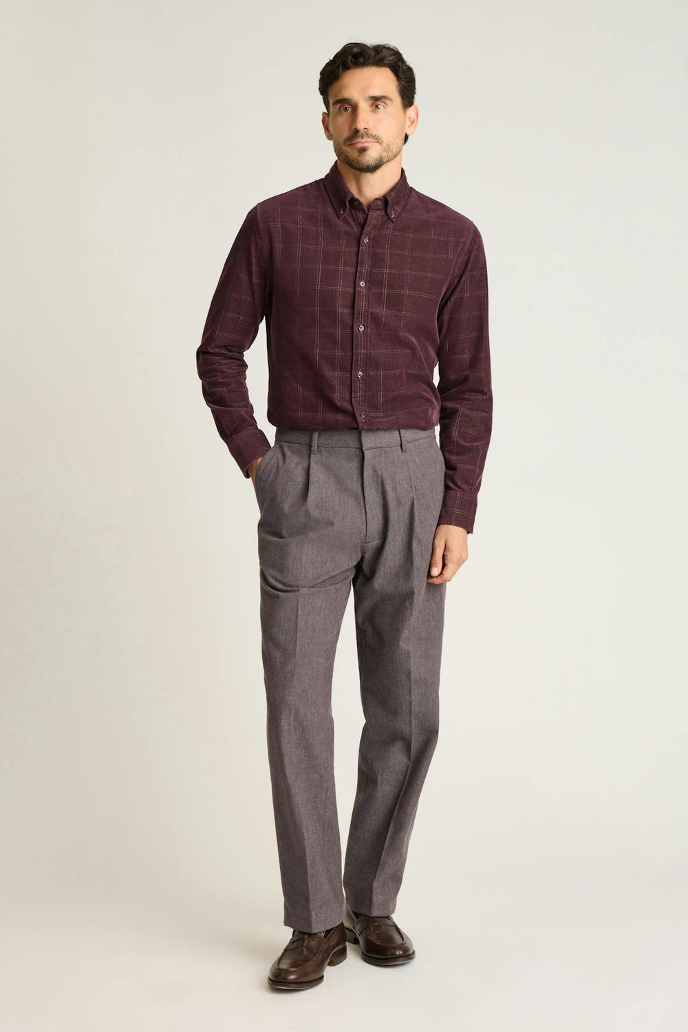 Prince Street Pleated Trouser