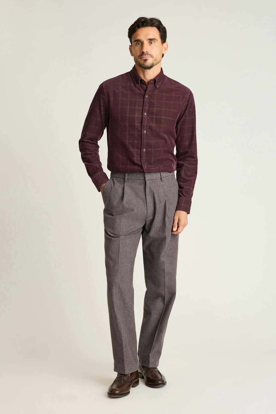 Prince Street Pleated Trouser