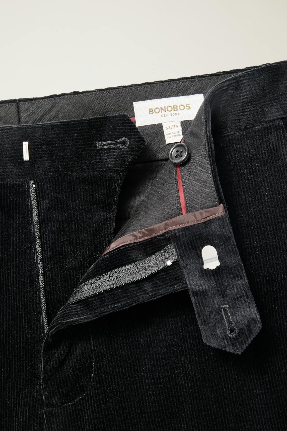 Jetsetter Italian Corduroy Dress Pant