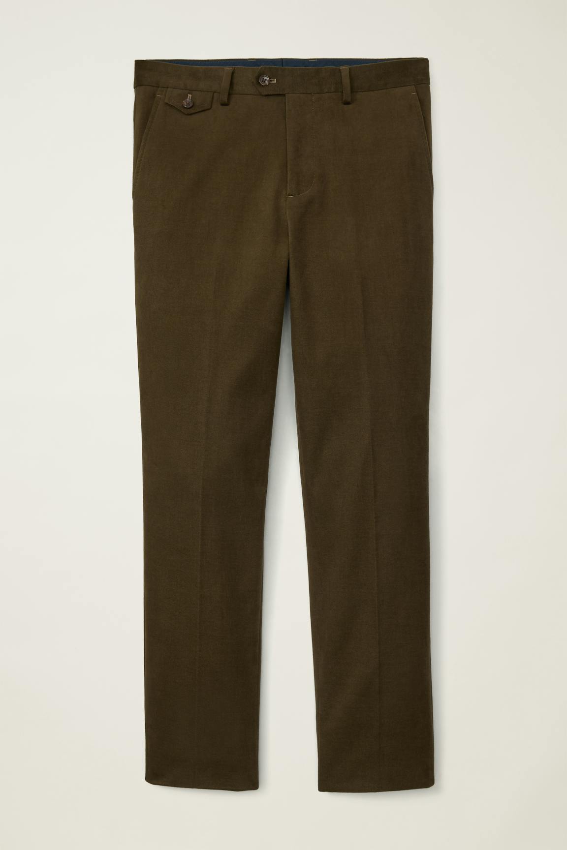 Jetsetter Italian Brushed Cotton Dress Pant