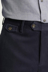 Jetsetter Italian Brushed Cotton Dress Pant