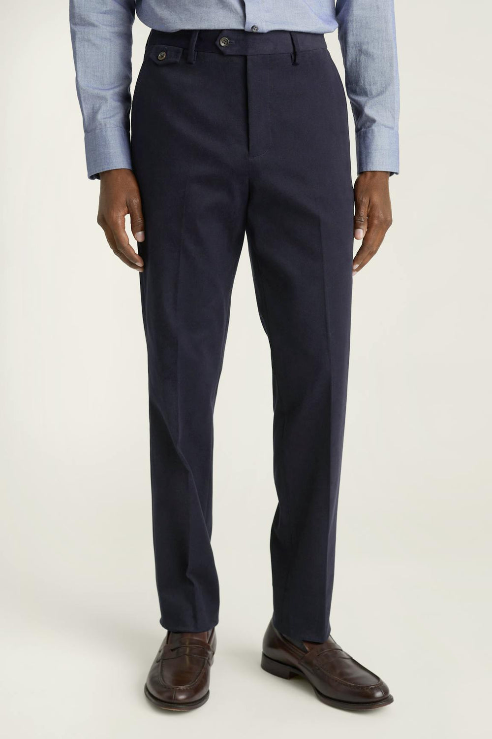 Jetsetter Italian Brushed Cotton Dress Pant