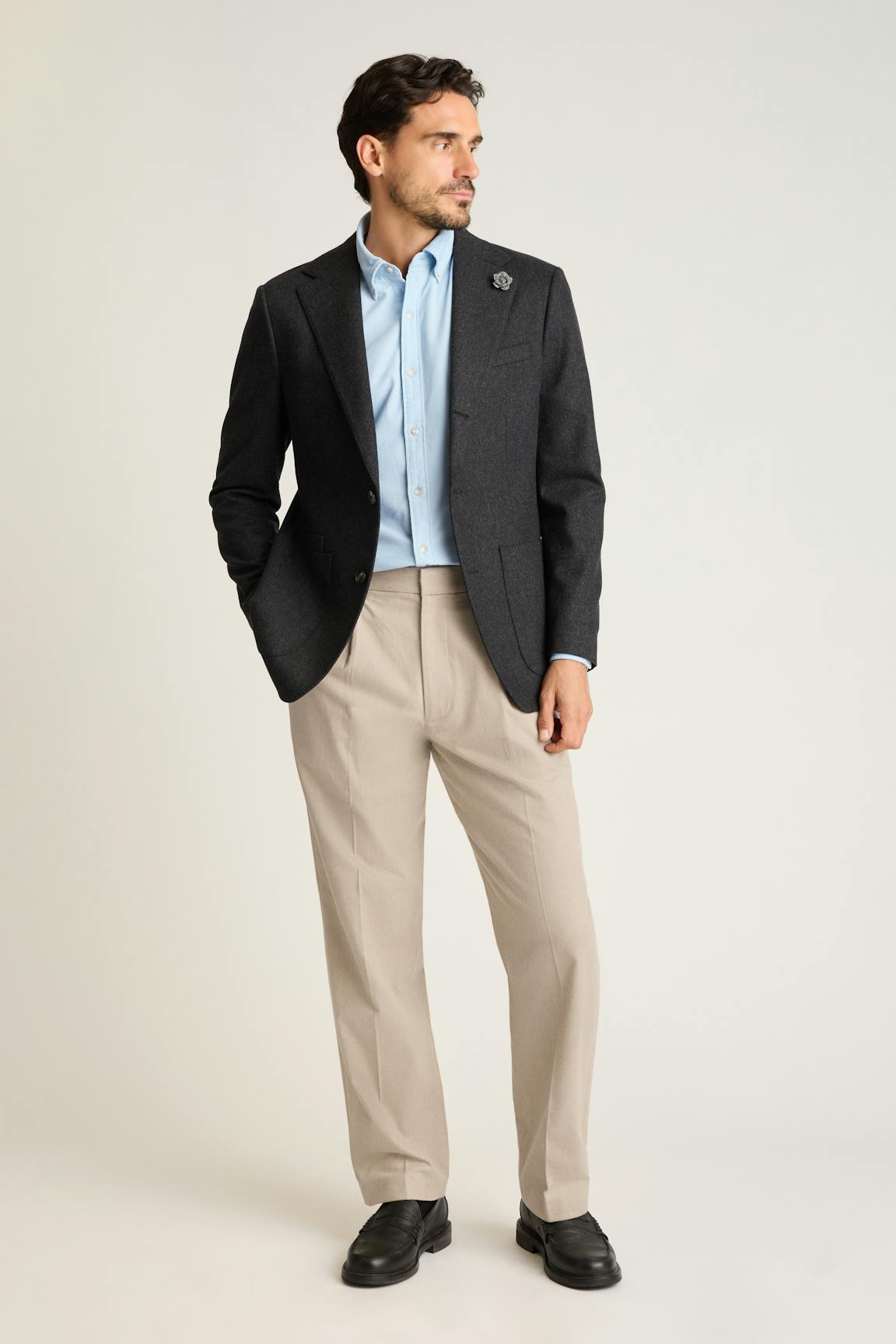 Prince Street Pleated Trouser