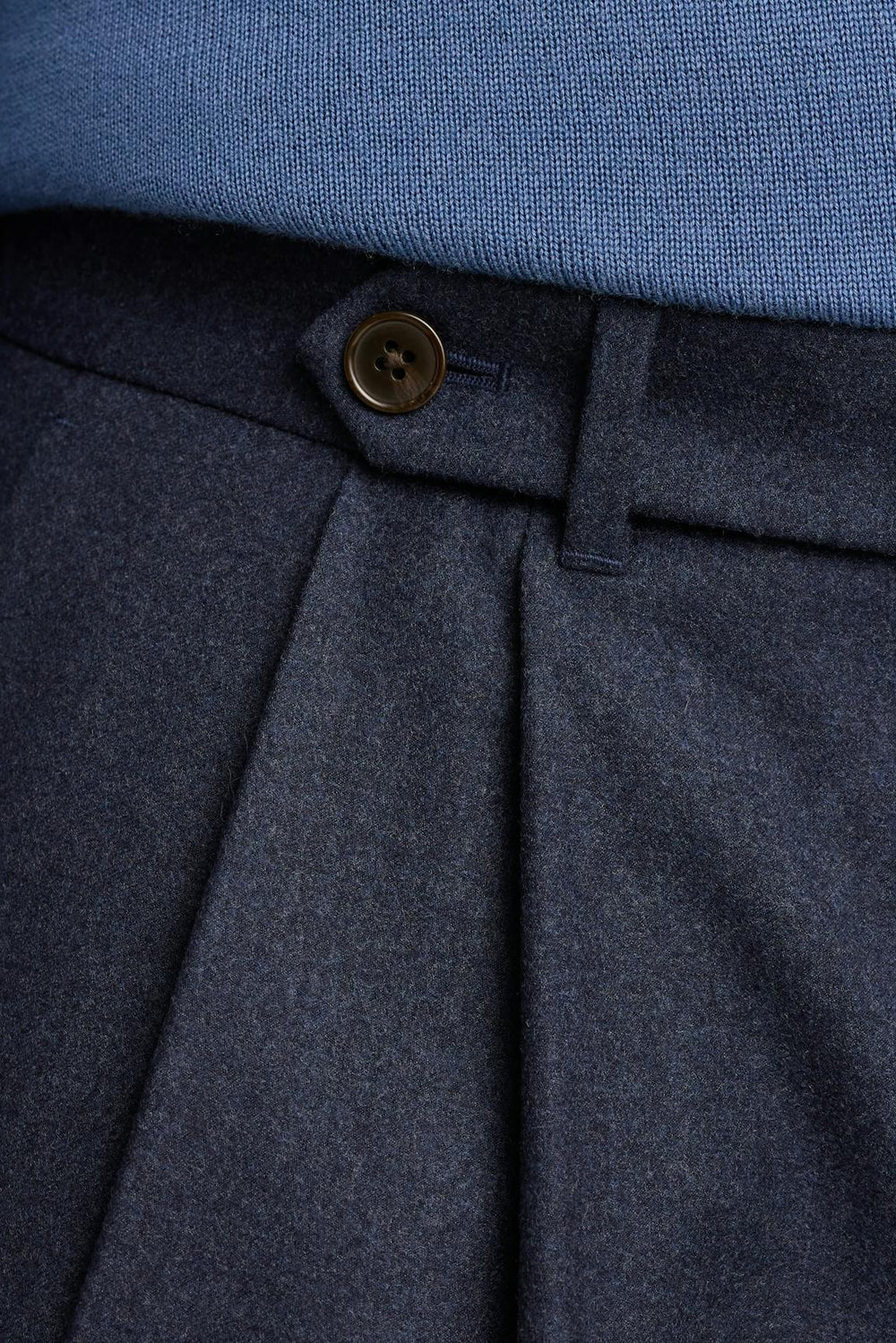 Italian Pleated Wool Trouser