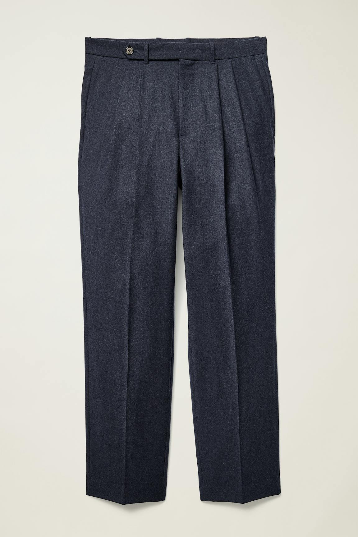 Italian Pleated Wool Trouser