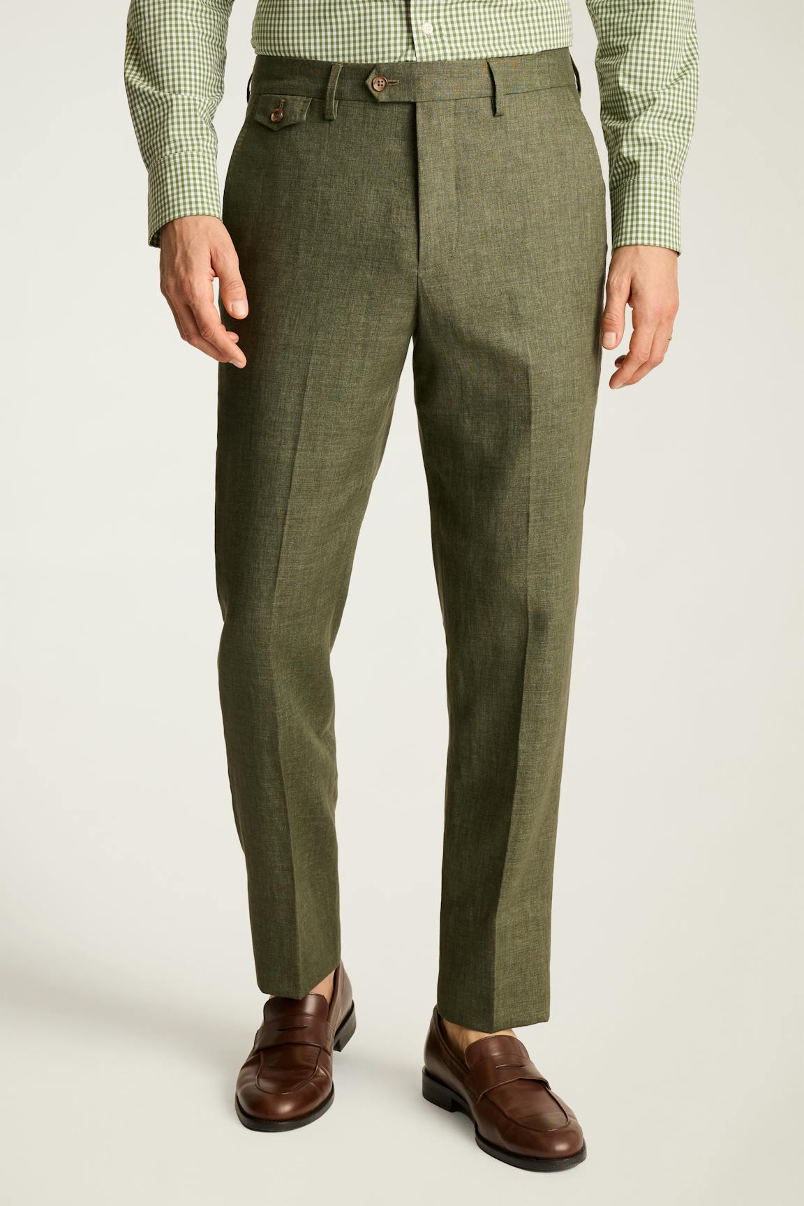 Jetsetter Italian Linen Dress Pant