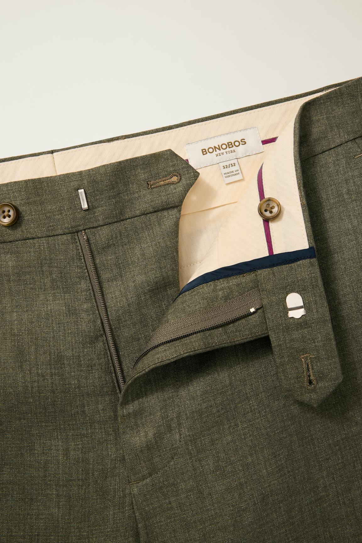 Jetsetter Italian Linen Dress Pant
