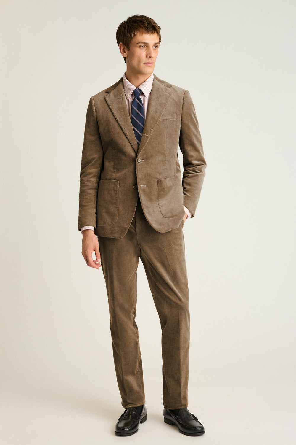 Jetsetter Italian Corduroy Dress Pant
