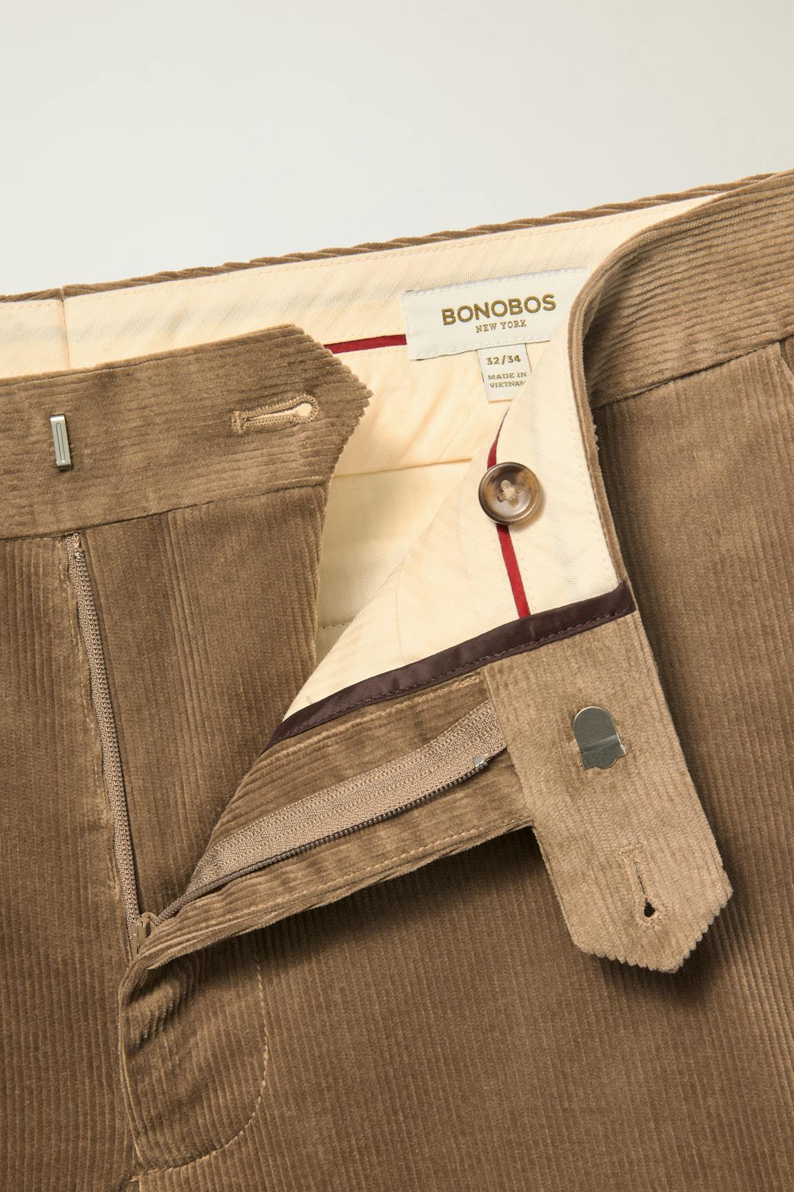 Jetsetter Italian Corduroy Dress Pant