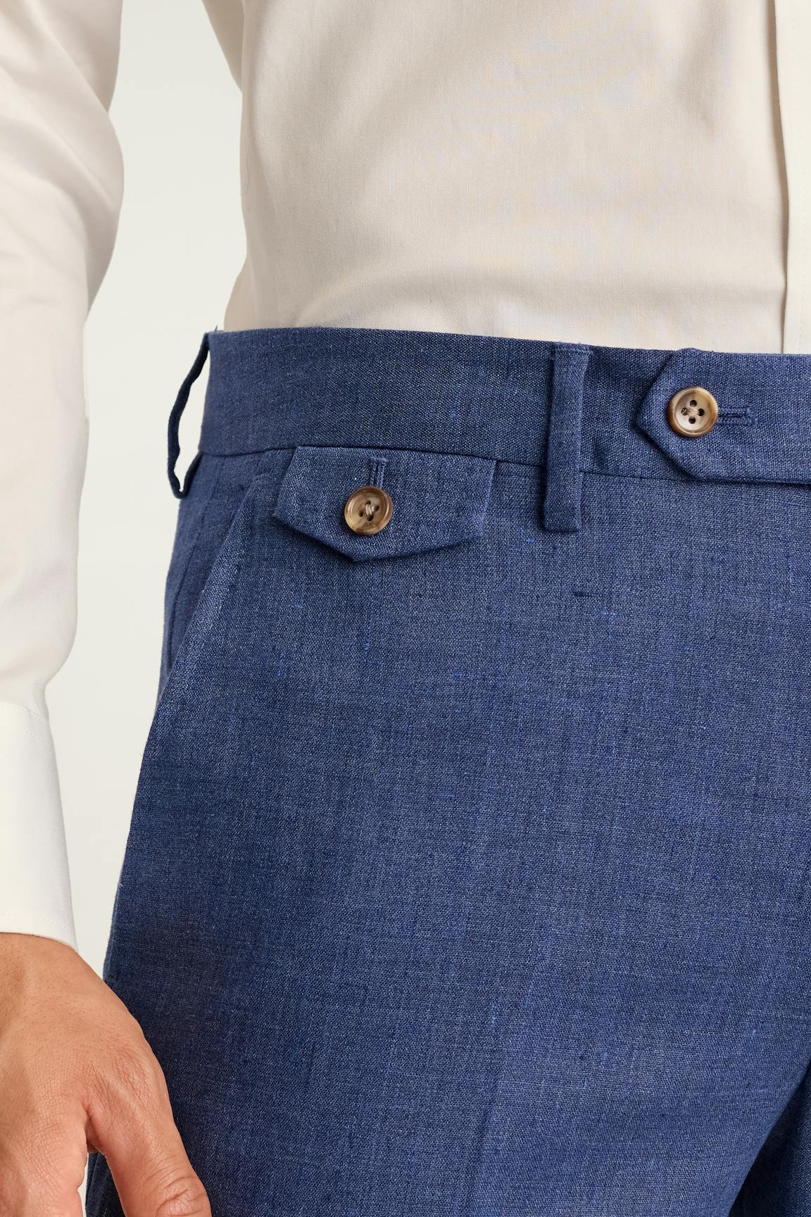 Jetsetter Italian Linen Dress Pant