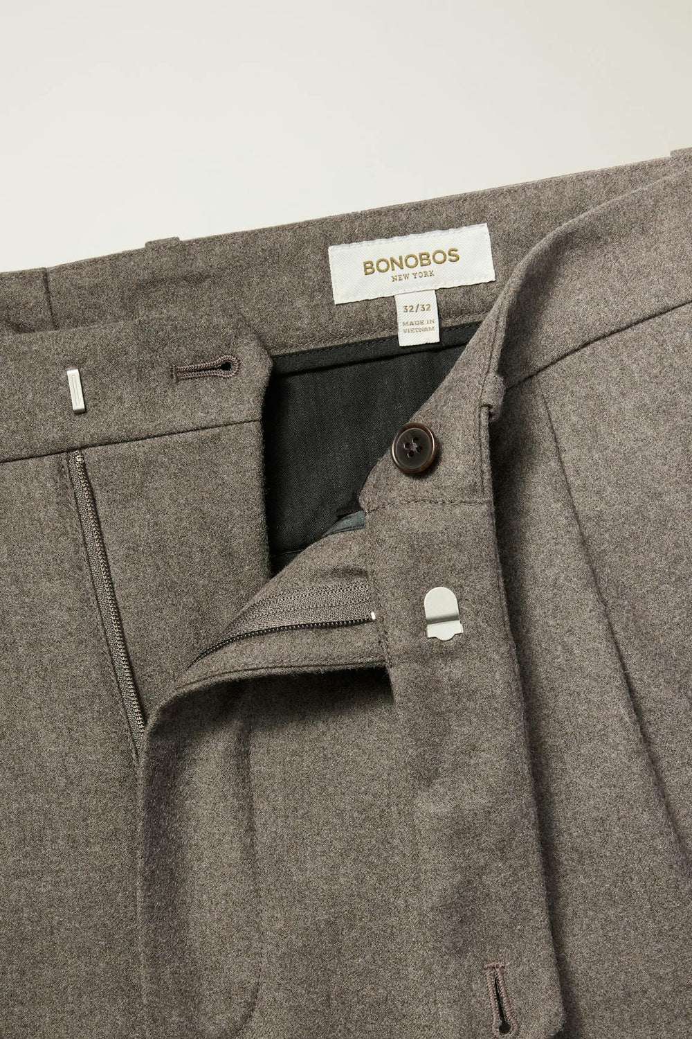 Italian Pleated Wool Trouser