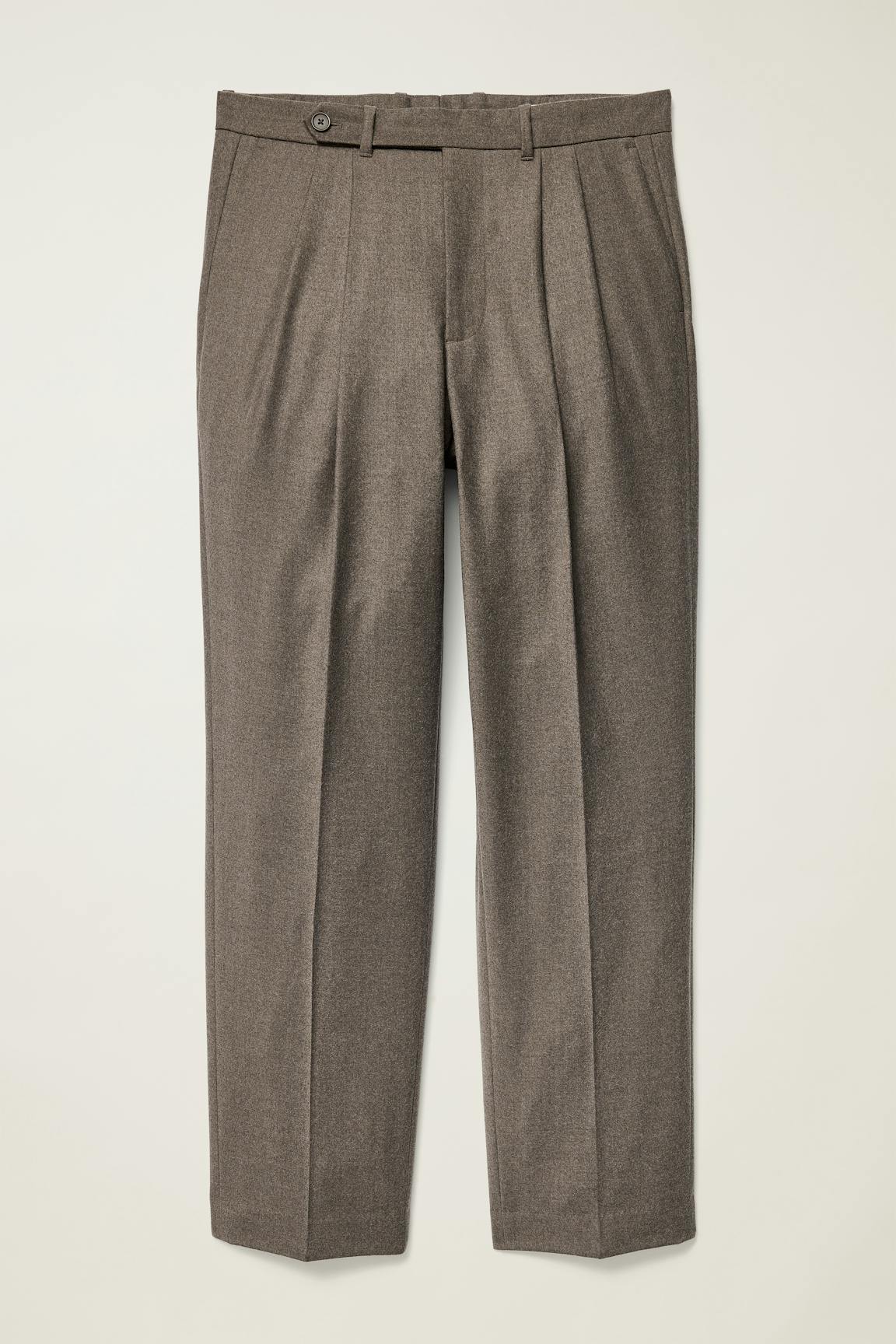 Italian Pleated Wool Trouser