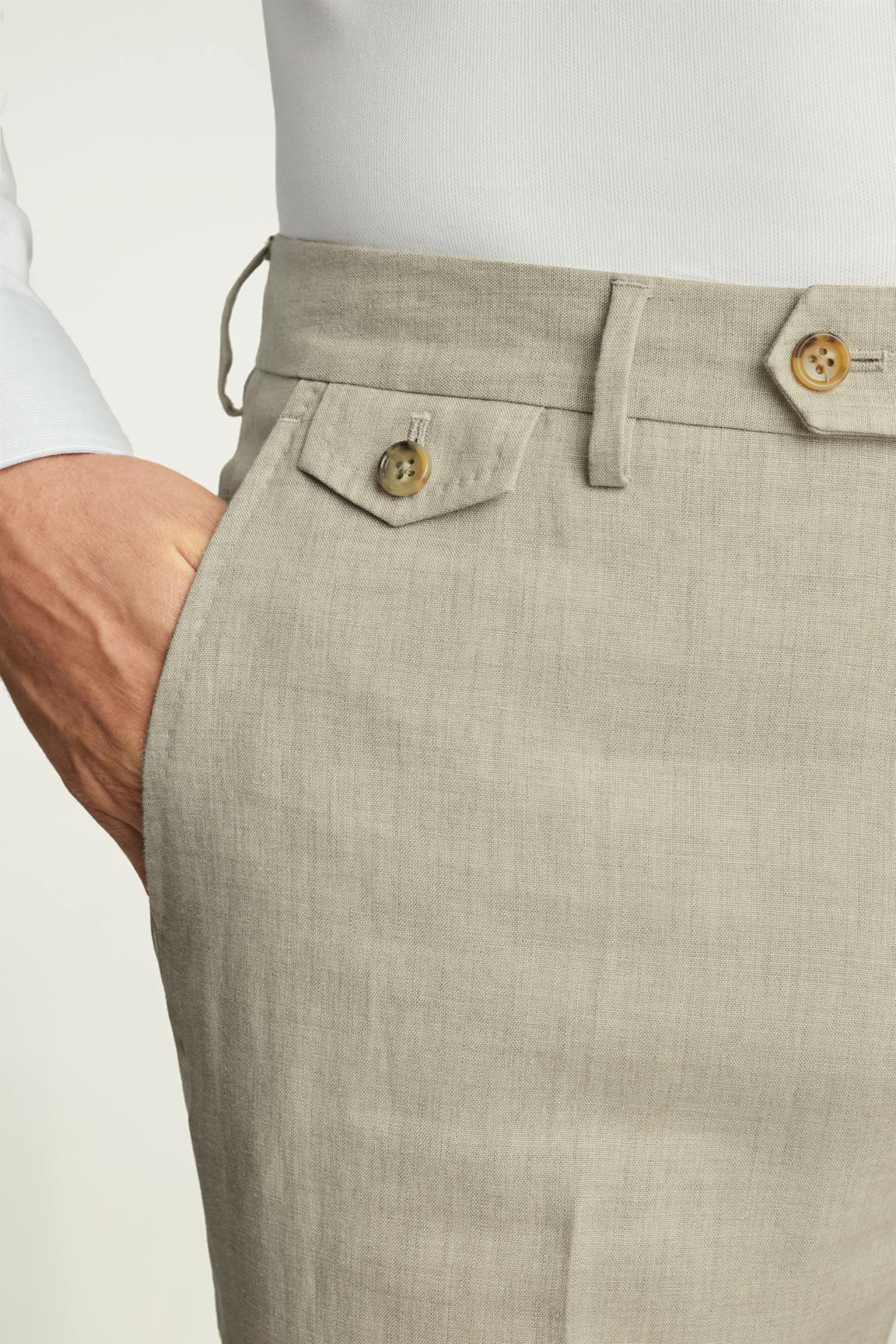 Jetsetter Italian Linen Dress Pant