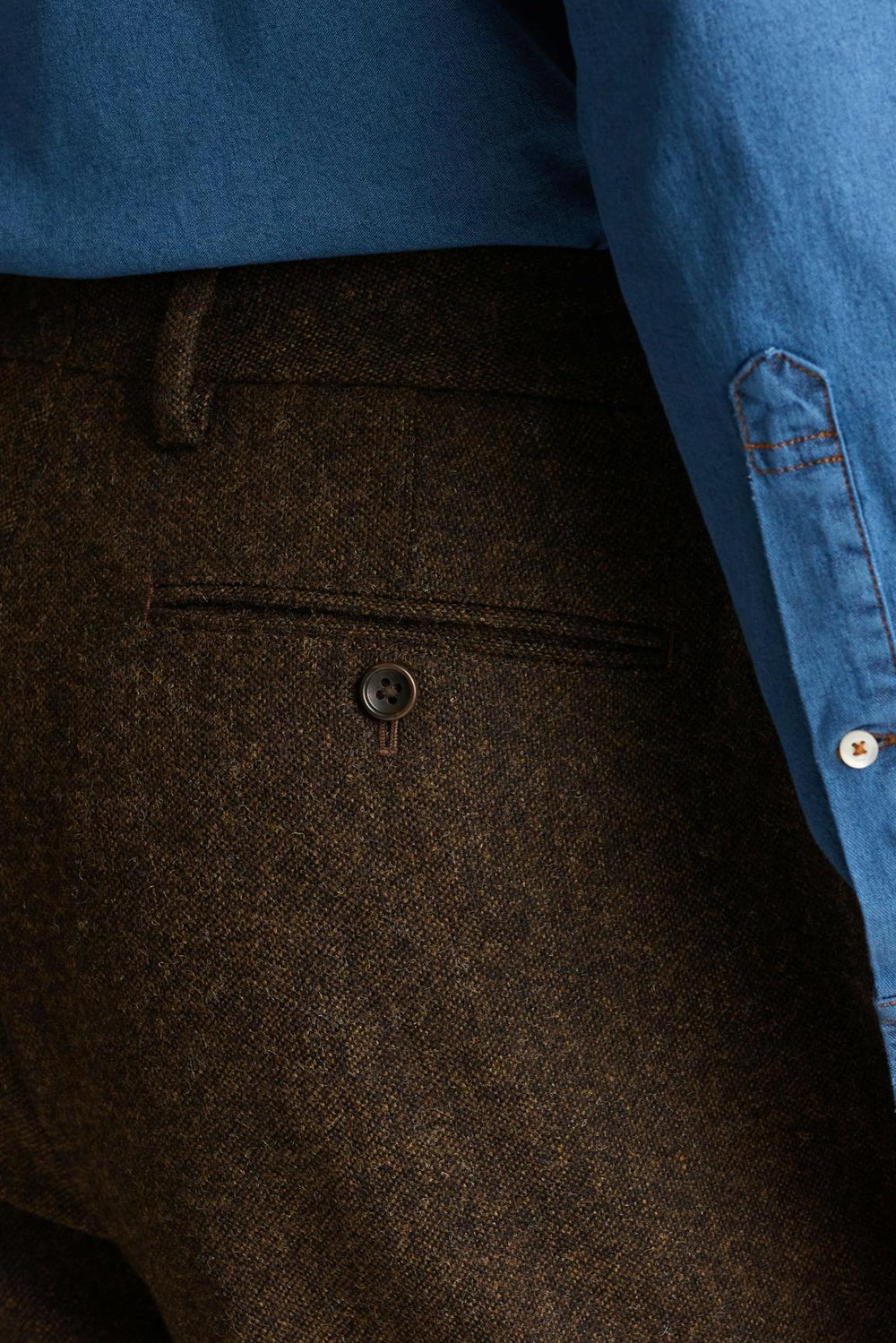 Jetsetter British Tweed Dress Pant