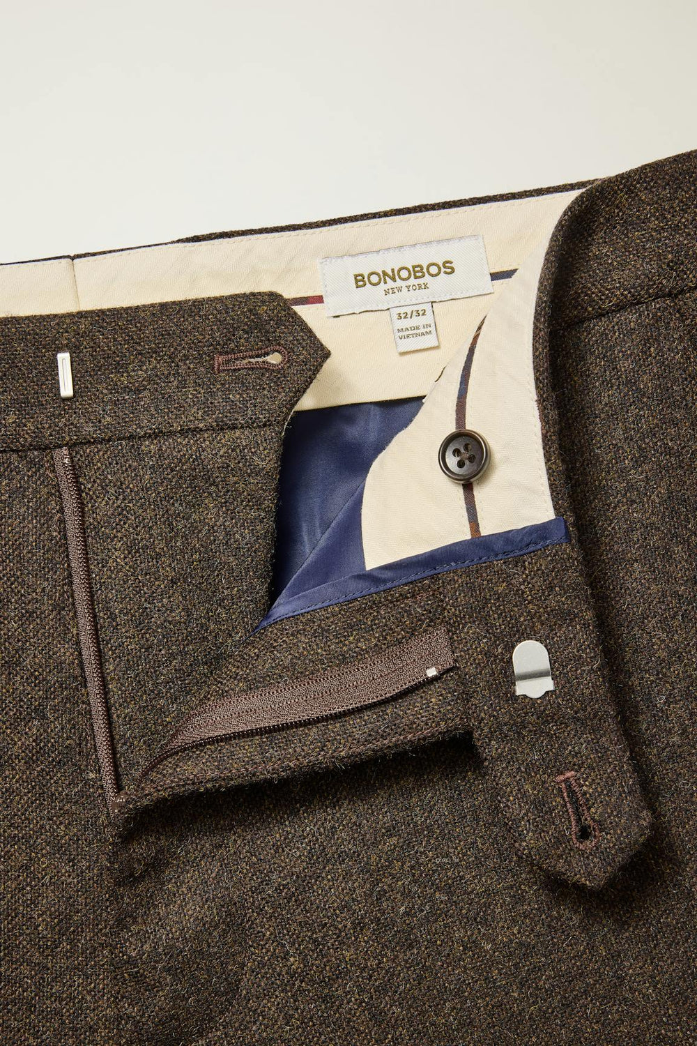 Jetsetter British Tweed Dress Pant