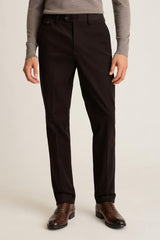 Jetsetter Italian Brushed Cotton Dress Pant