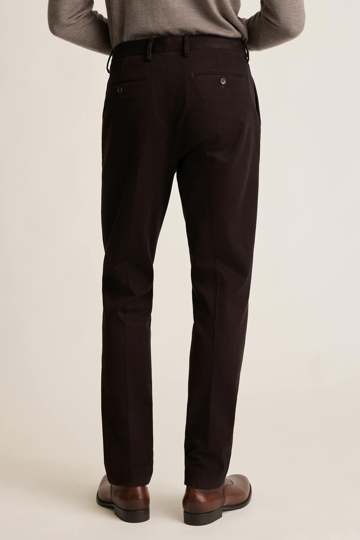 Jetsetter Italian Brushed Cotton Dress Pant