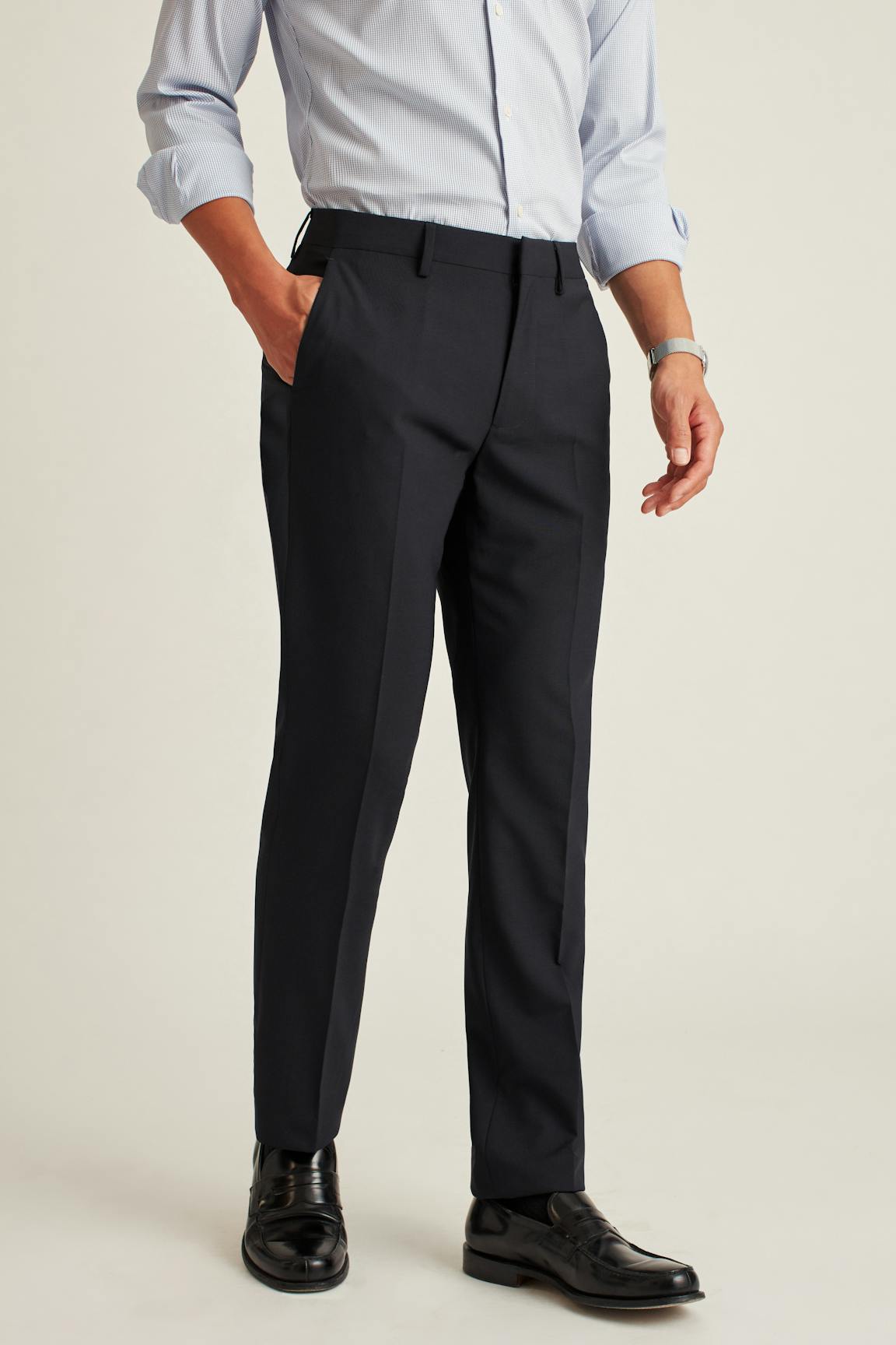 Italian Stretch Wool Dress Pants
