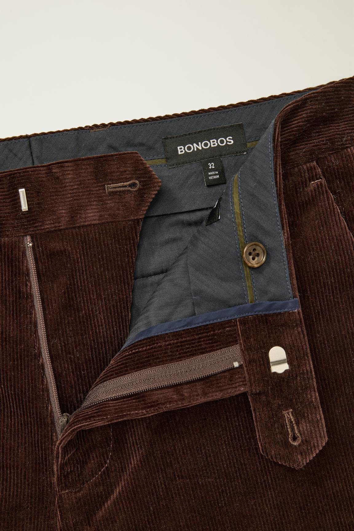 Jetsetter Italian Corduroy Dress Pant