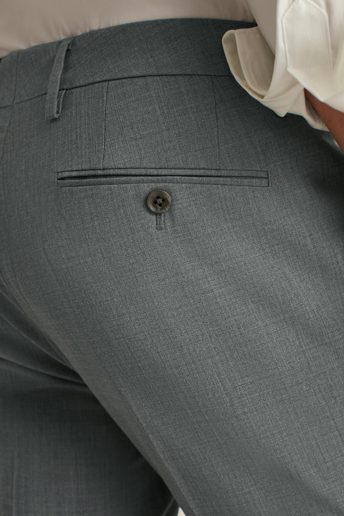 Italian Stretch Wool Dress Pants