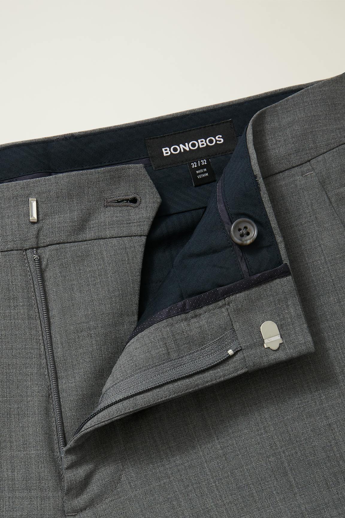 Italian Stretch Wool Dress Pants