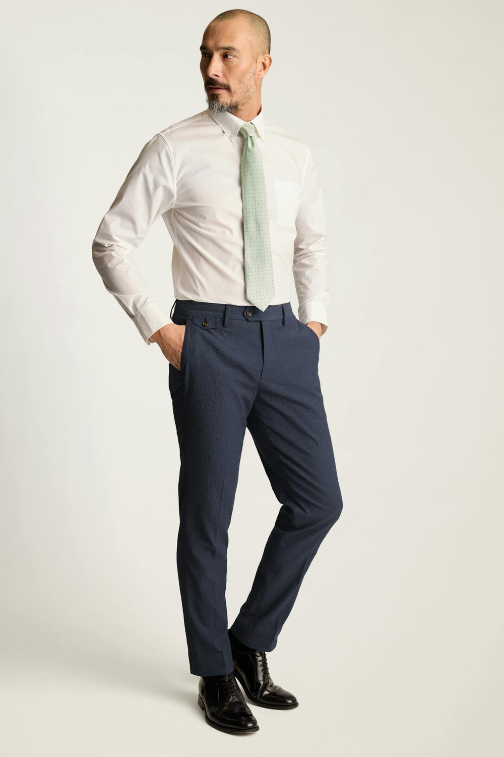 Jetsetter Italian Seersucker Dress Pant