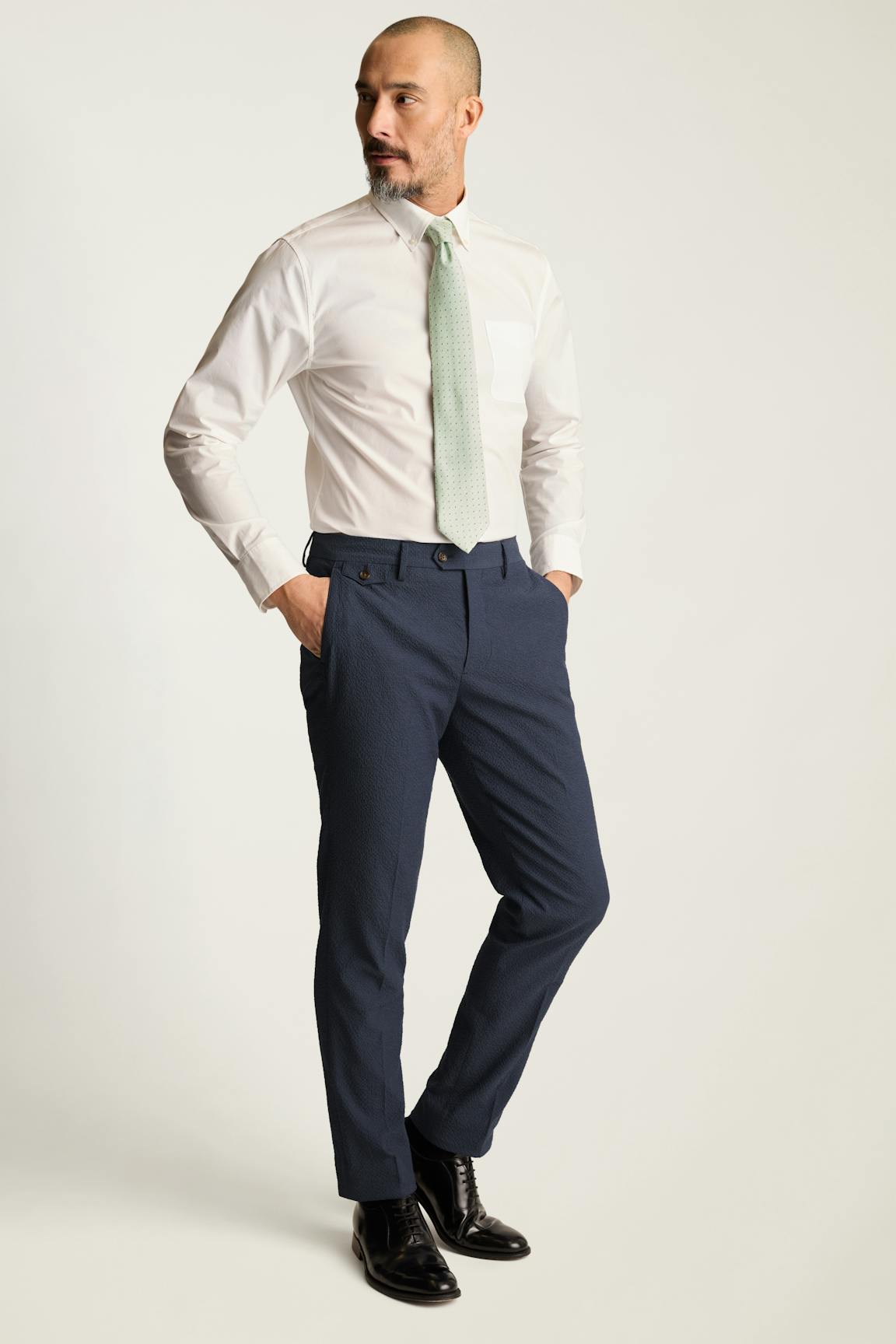 Jetsetter Italian Seersucker Dress Pant