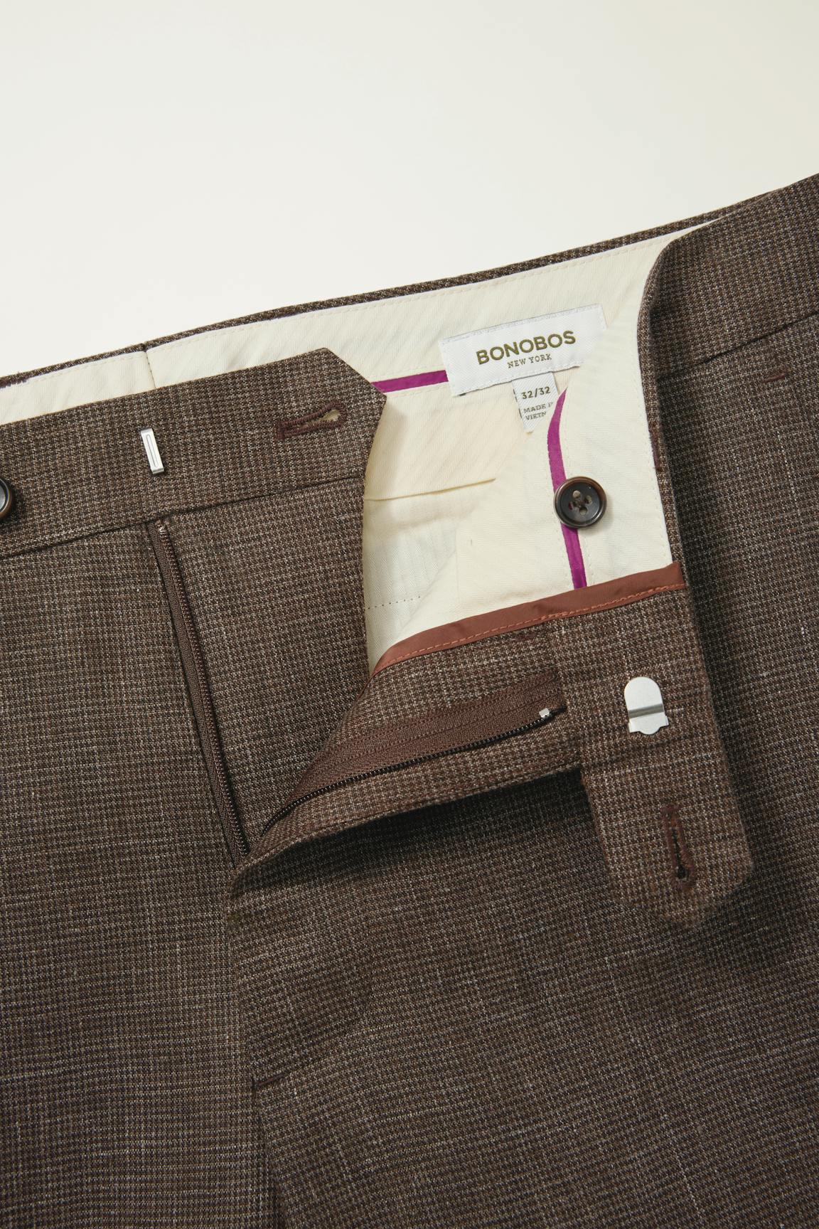 Jetsetter Italian Linen Dress Pant