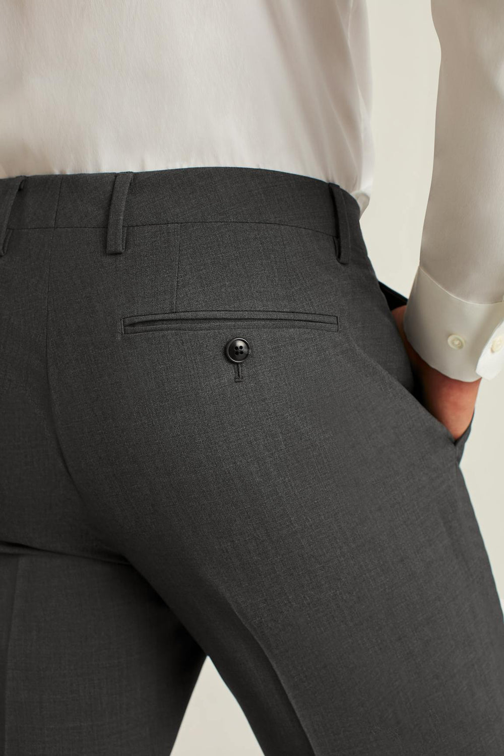 Italian Stretch Wool Dress Pants