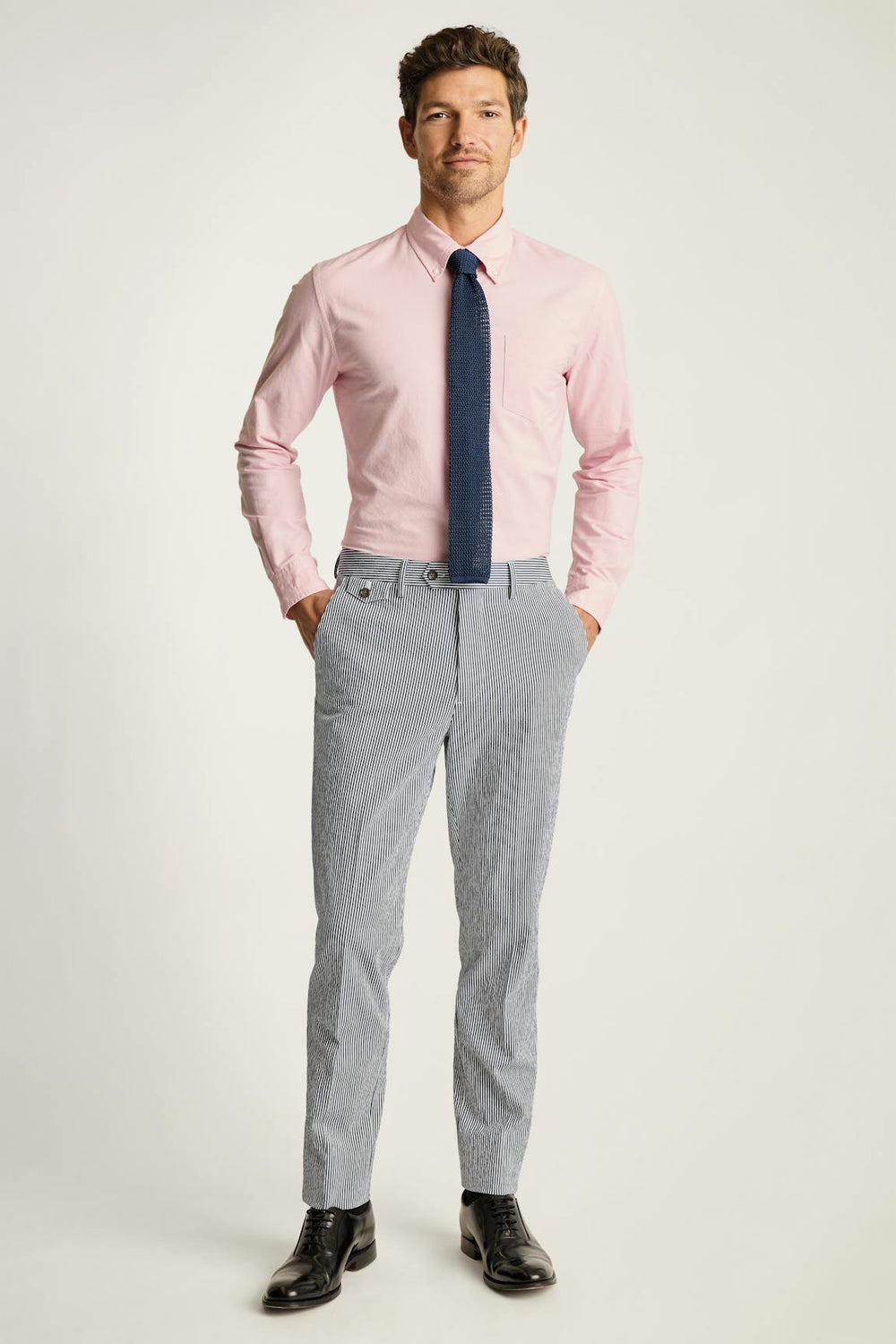 Jetsetter Italian Seersucker Dress Pant