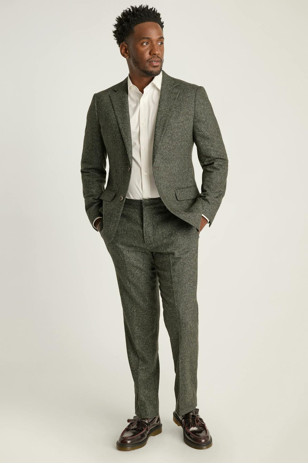 Jetsetter Italian Wool Dress Pant