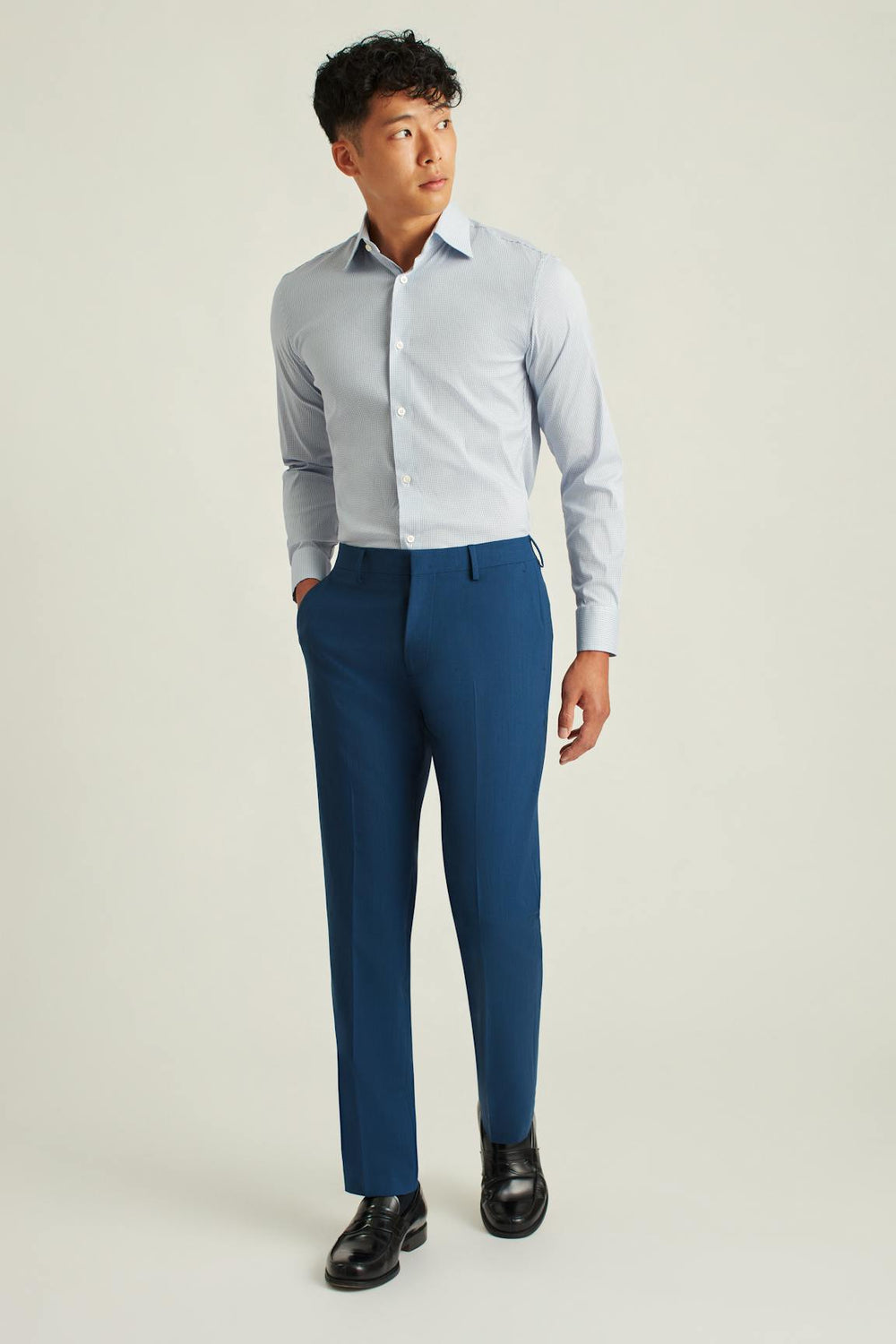 Italian Stretch Wool Dress Pants