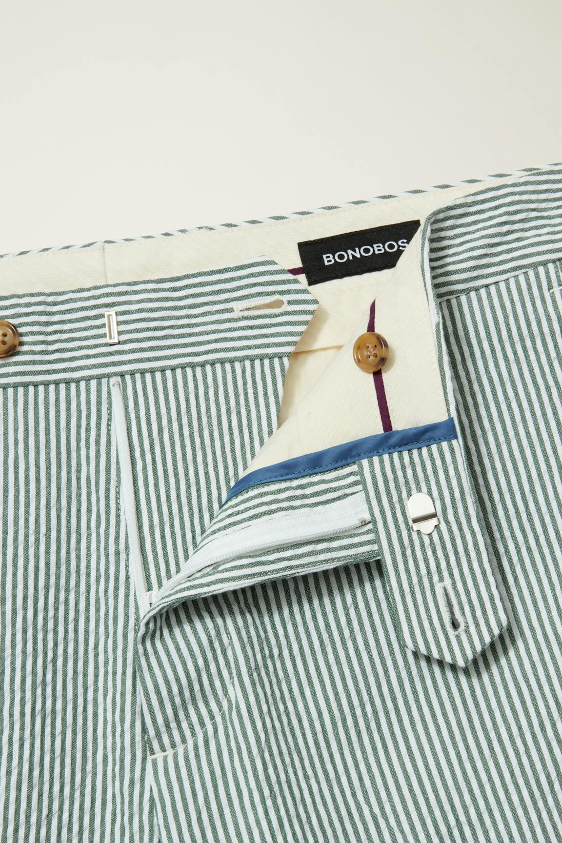 Jetsetter Italian Seersucker Dress Pant