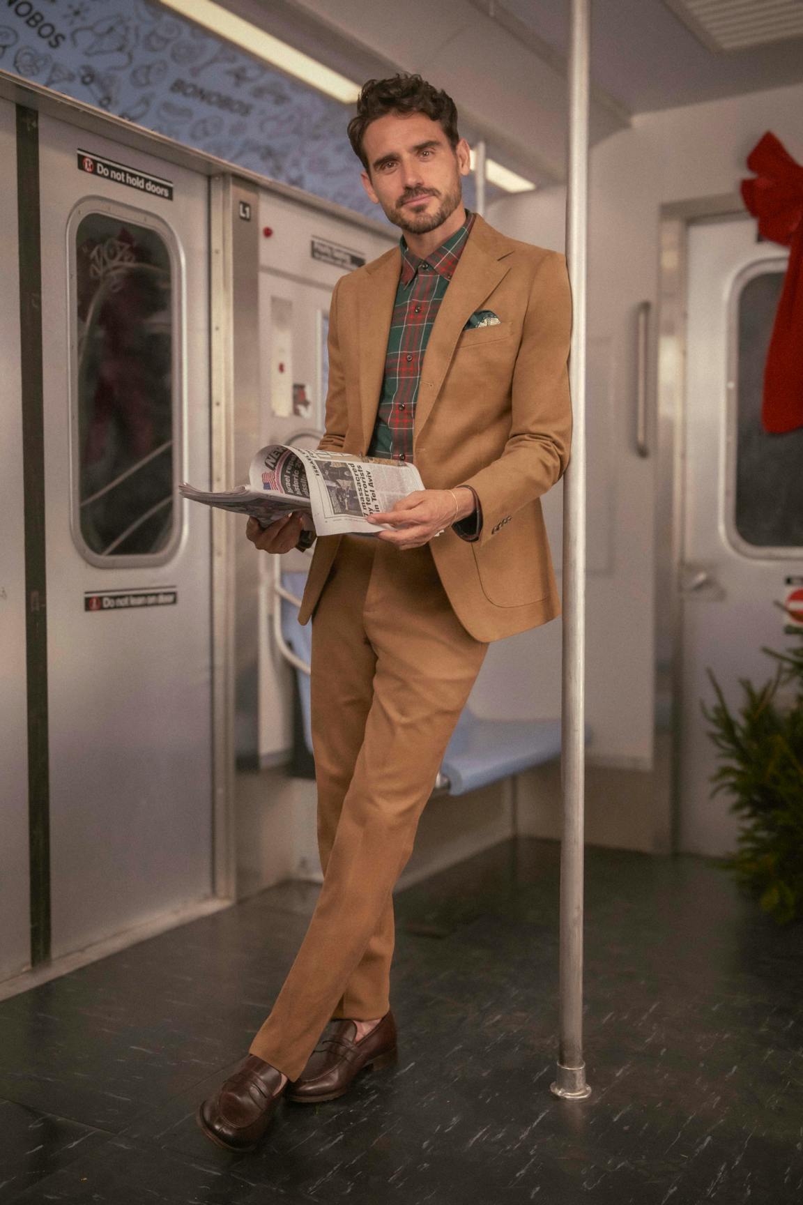 Jetsetter Italian Brushed Cotton Dress Pant