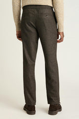 Wool Drawstring Trouser