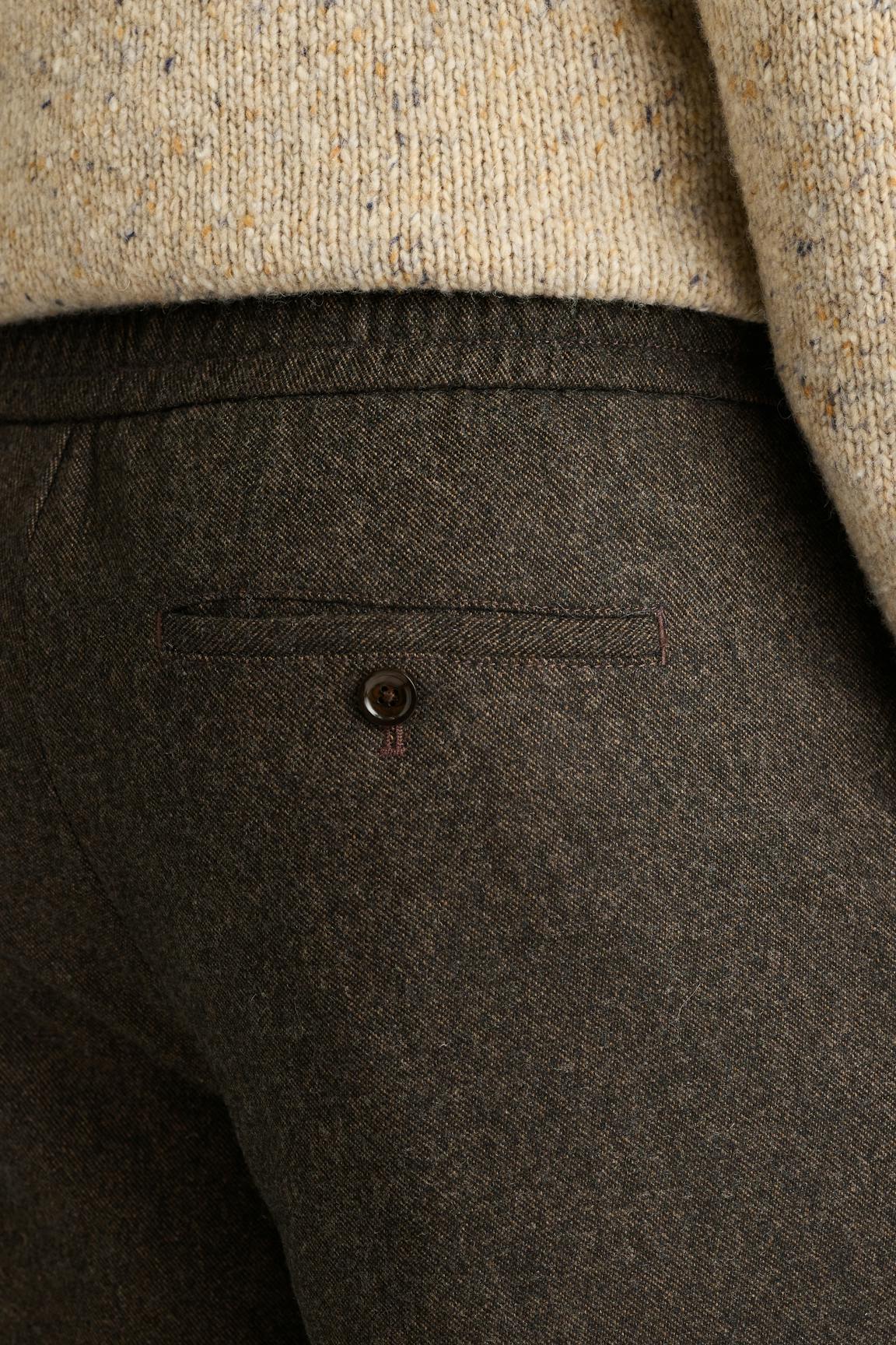 Wool Drawstring Trouser