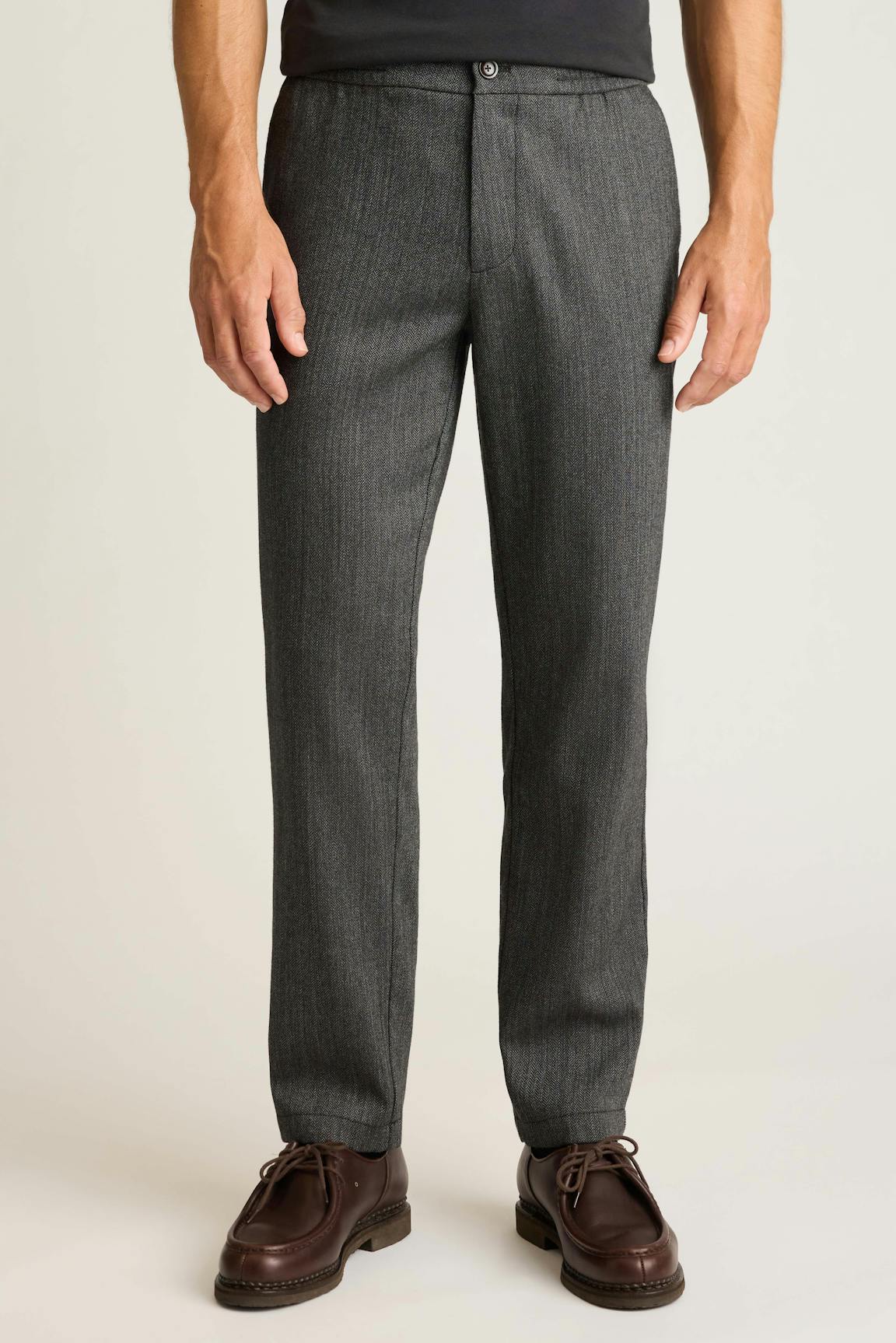 Wool Drawstring Trouser