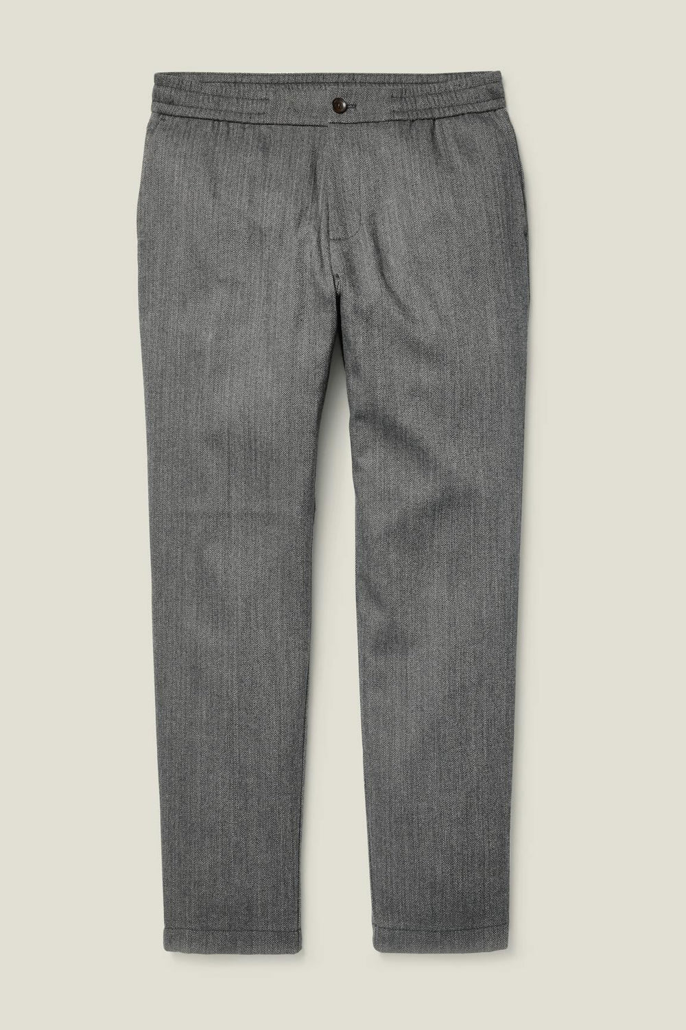 Wool Drawstring Trouser
