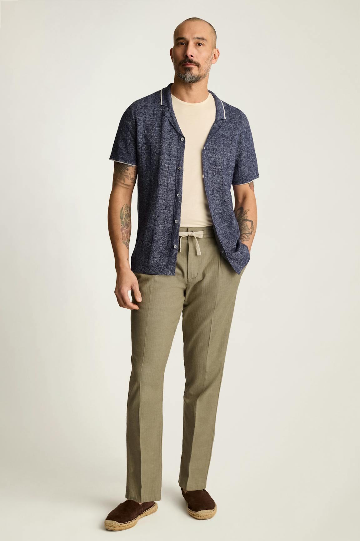 Linen Blend Boardwalk Pant