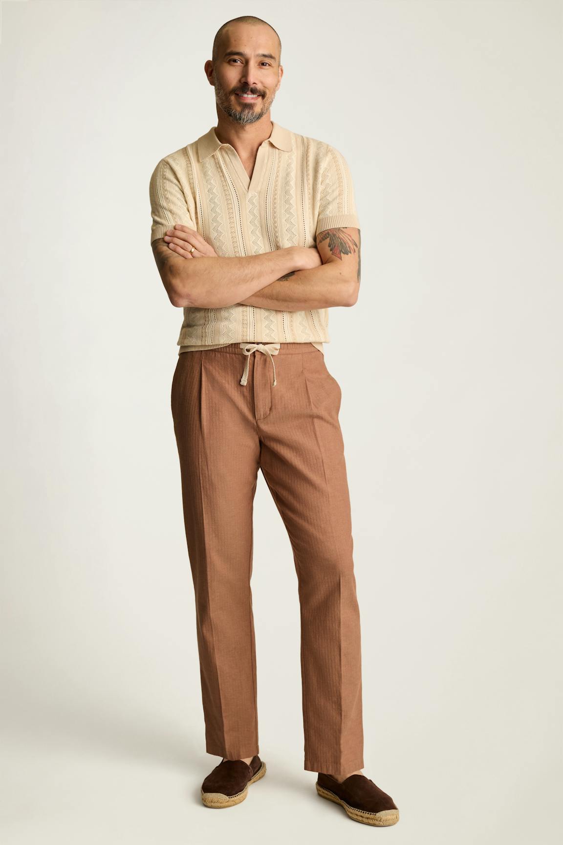 Linen Blend Boardwalk Pant